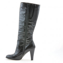 Botas mujer 1119 charol negro