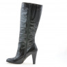 Botas mujer 1119 charol negro