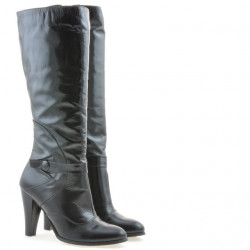 Botas mujer 1119 charol negro