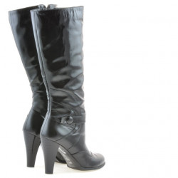 Botas mujer 1119 charol negro