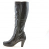Botas de mujer 229 charol café