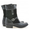 Botines de mujer 289 negro combinado