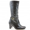 Botas de mujer 017 café pitón