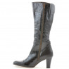 Botas de mujer 017 café pitón