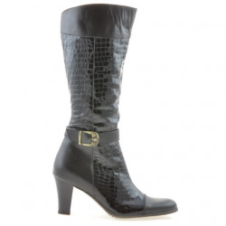 Botas de mujer 017 café pitón