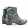 Botines mujer 232 charol gris