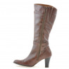 Botas de mujer 017 coñac combinado