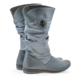 Botas mujer 257 gris nacarado