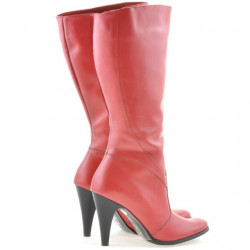 Botas de mujer 010 rojo