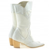 Botas de mujer 298 croco beige