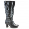 Botas mujer 229 charol negro
