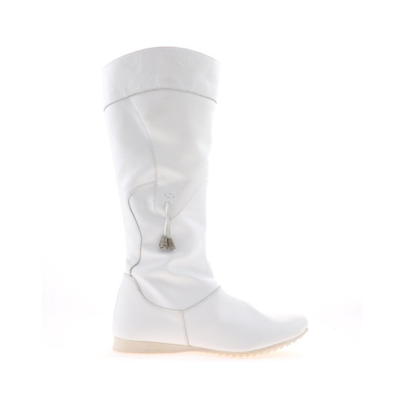 Botas de dama 245 blanco