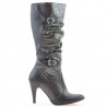 Botas de mujer 008 negro combinado