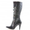 Botas de mujer 008 negro combinado
