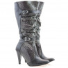 Botas de mujer 008 negro combinado