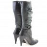 Botas de mujer 008 negro combinado