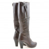 Botas mujer 229 chocolate