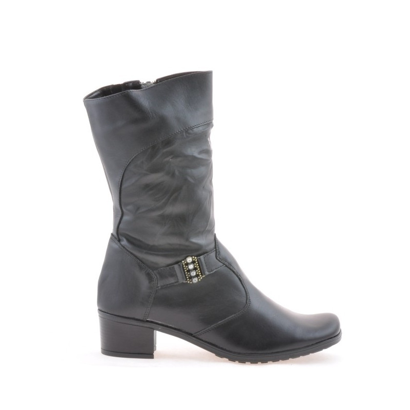 Botas de mujer 261 negro+crepe negro