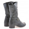 Botas de mujer 261 negro+crepe negro