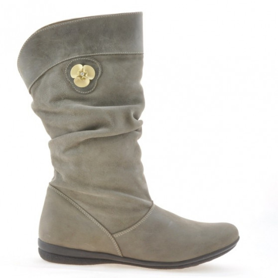 Botas mujer 257 tuxon arena