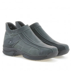 Botas adolescentes 441 tuxon negro+gris