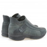 Botas adolescentes 441 tuxon negro+gris