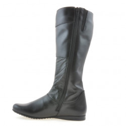 Botas mujer 245 negro+crepé negro