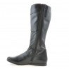Botas mujer 245 negro+crepé negro