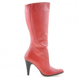 Botas de mujer 010 rojo