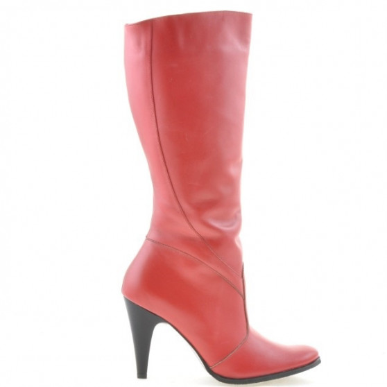 Botas de mujer 010 rojo