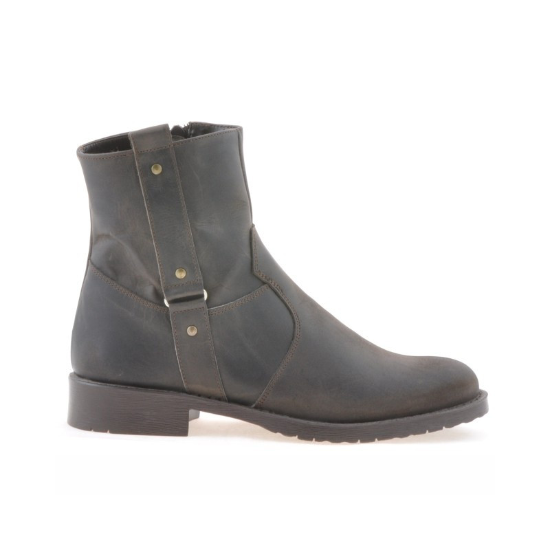 Botas de hombre 400 tuxon café