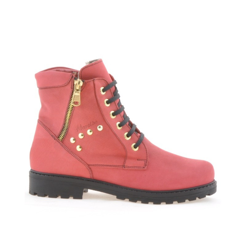 Botas de mujer 3292 rojo