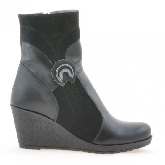 Botas de mujer 3220 negro combinado