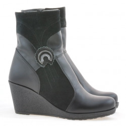 Botas de mujer 3220 negro combinado