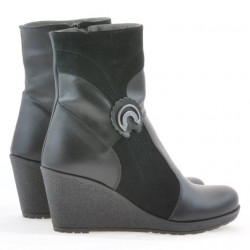 Botas de mujer 3220 negro combinado