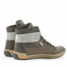 Botas para mujer 258 tuxon café+beige