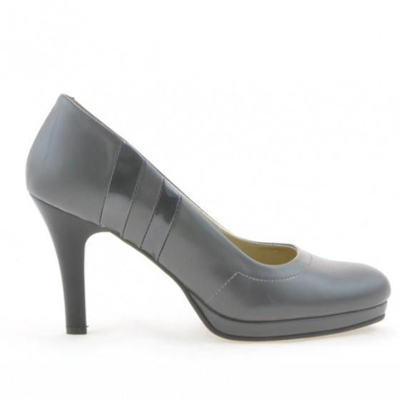 Zapatos elegantes de mujer 1086 gris