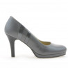 Zapatos elegantes de mujer 1086 gris