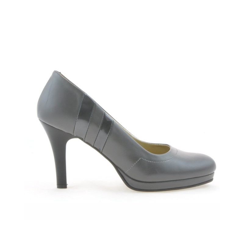 Zapatos elegantes de mujer 1086 gris