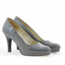 Zapatos elegantes de mujer 1086 gris