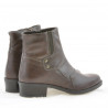 Botas de dama 290 chocolate