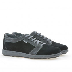Zapatillas deportivas para hombre 723 negro + terciopelo negro