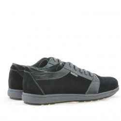 Zapatillas deportivas para hombre 723 negro + terciopelo negro