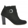 Botas de mujer 1123 negro+negro antílope