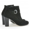 Botas de mujer 1123 negro+negro antílope
