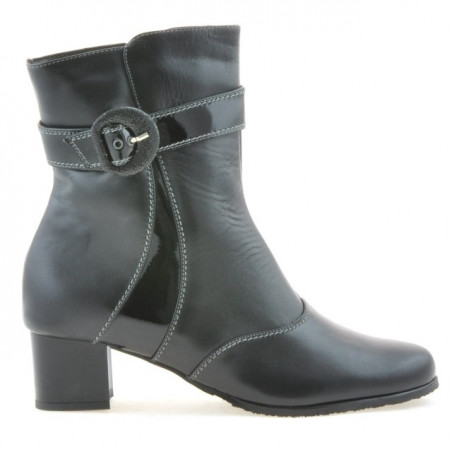 Botas de mujer 1139 negro combinado