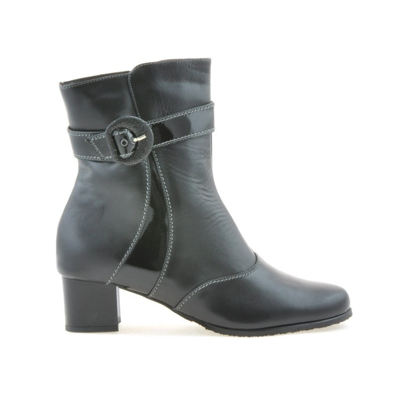Botas de mujer 1139 negro combinado