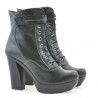 Botines de mujer 3261 negro+gris