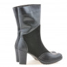 Botas para mujer 3241 negro combinado