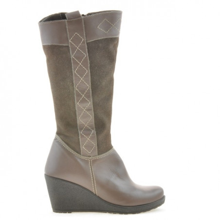 Botas mujer 3221 capuchino